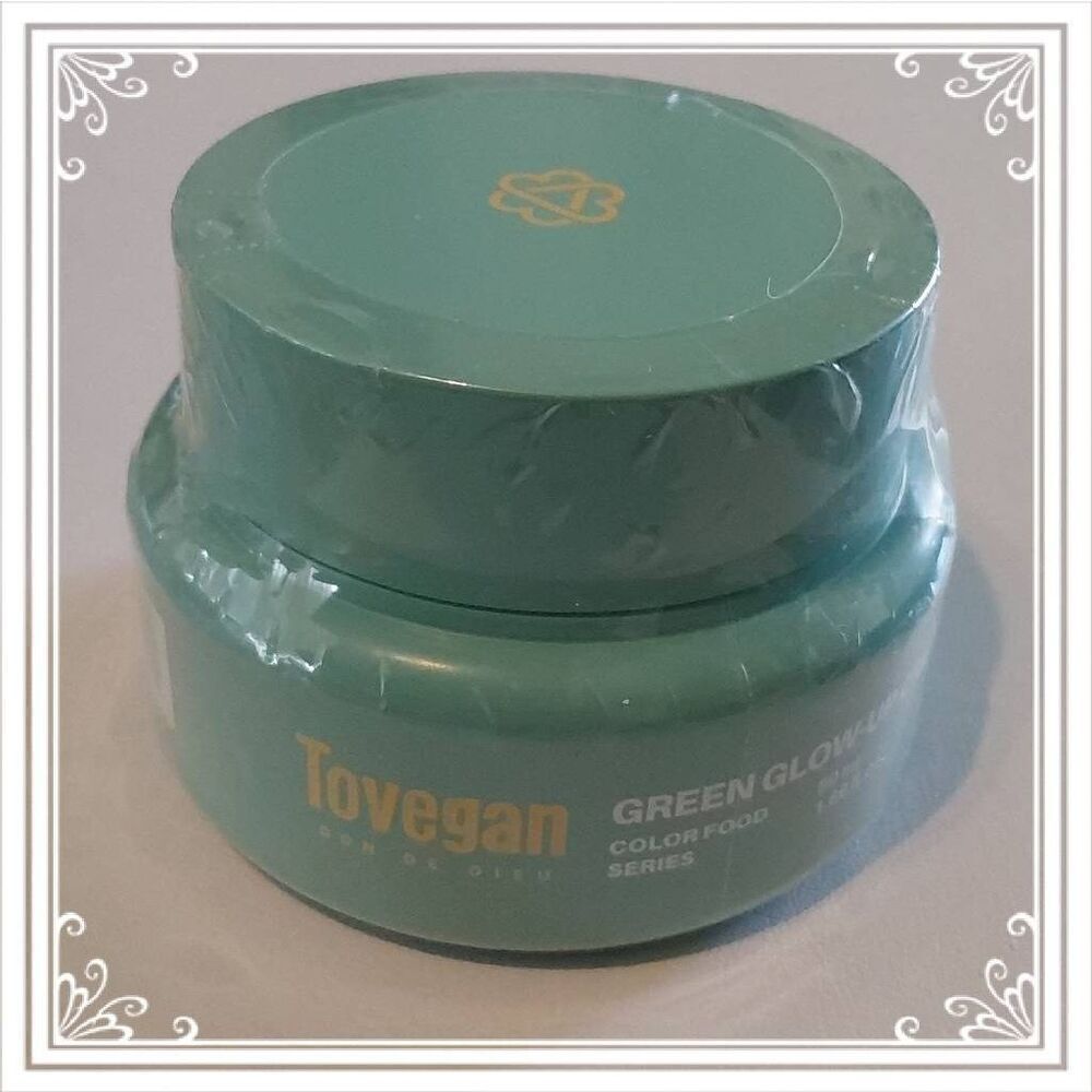 New & Sealed~Tovegan  Green Glow up Cream~1.69 fl. oz.